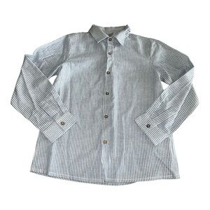 Beet World Striped Button Down Shirt